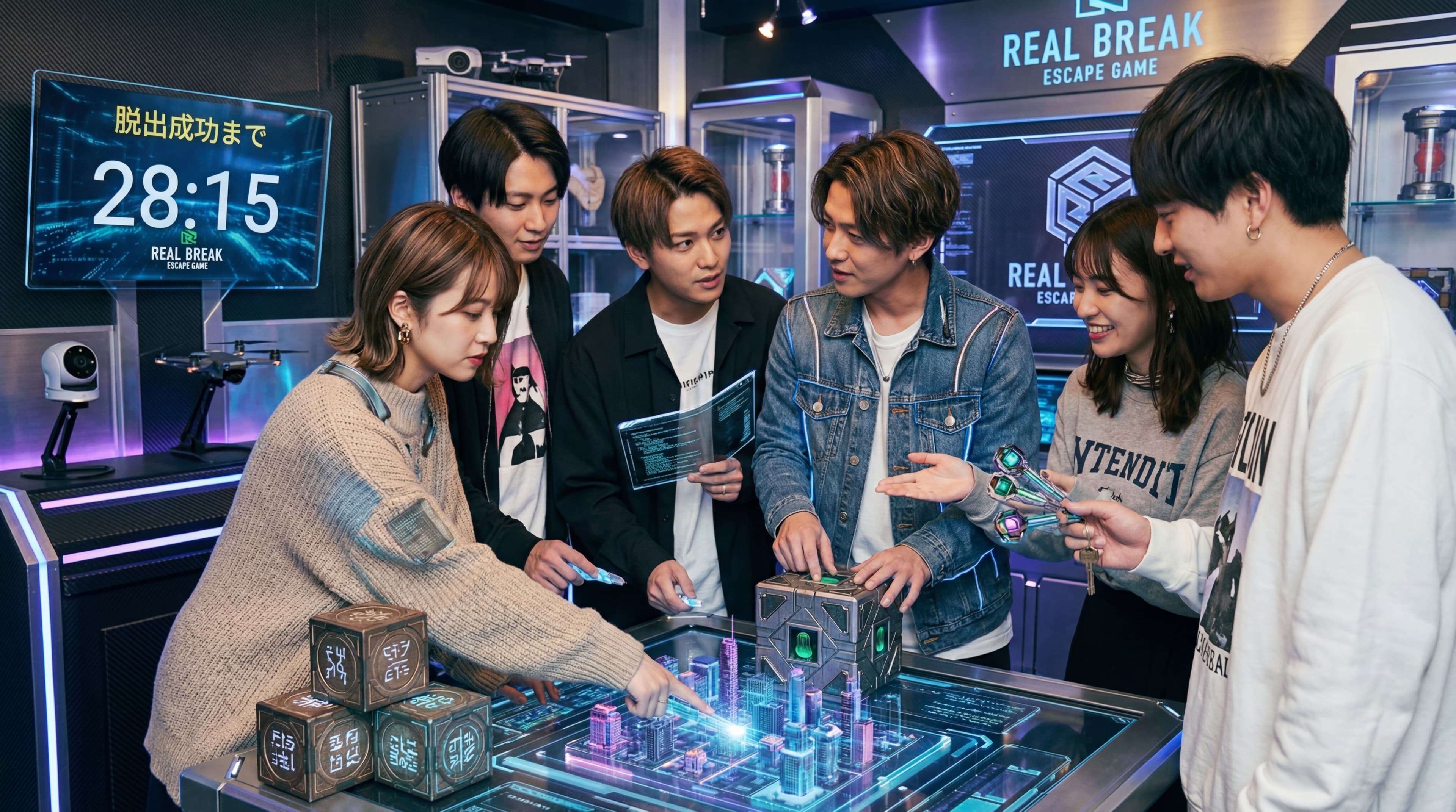 ボードゲームや脱出ゲーム